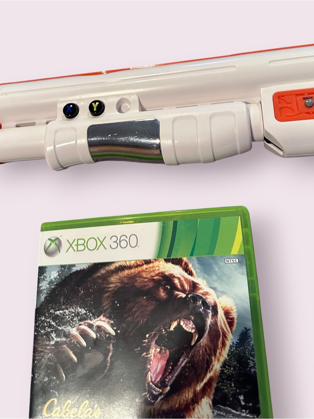XBOX 360 Cabela's Dangerous Hunts 2013 Video Game With Gun And Manual NOT TESTED - Picture 3 of 16